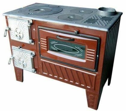 Отопительно-варочная печь МастерПечь ПВ-03 с духовым шкафом, 7.5 кВт в Вологде