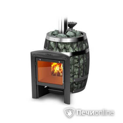 Дровяная банная печь TMF Саяны II Carbon Витра ЗК в Вологде