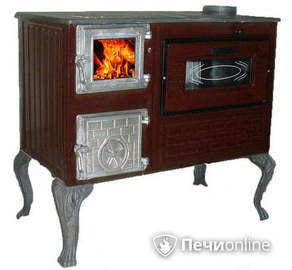 Отопительно-варочная печь МастерПечь ПВ-06 с духовым шкафом, 7.5 кВт в Вологде