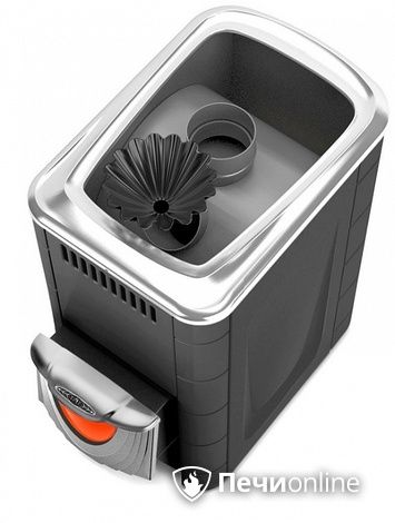 Дровяная банная печь TMF Ангара 2012 Inox ДНС КТК ЗК антрацит в Вологде