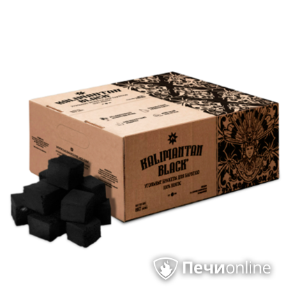  Kalimantan Black Кокосовый уголь для барбекю, 8кг в Вологде