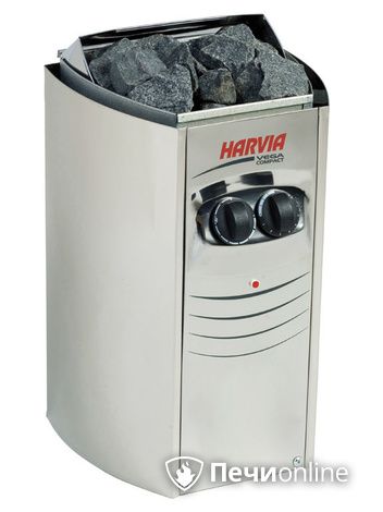 Электрокаменка для сауны Harvia Vega Compact ВС35 со встроенным пультом (HCB350400S) в Вологде